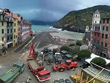 click to zoom Reconstruction works in Vernazza, Italy