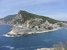 click to zoom Portovenere - Panoramic view from the island of Palmaria